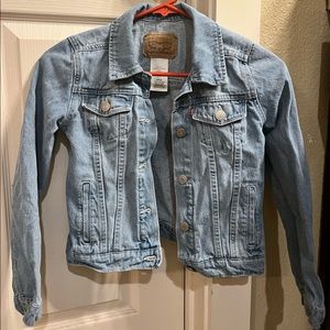Levi kids denim jacket. Size M (10-12)